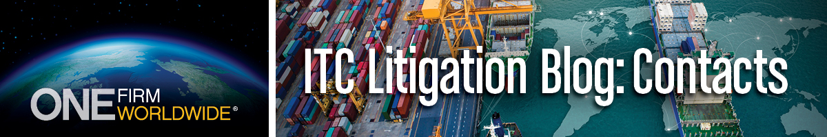 Jones Day's PTAB Litigation Blog, Contacts Page